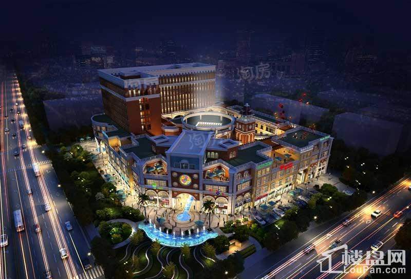 同恒威尼斯广场效果图