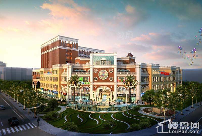 同恒威尼斯广场实景图