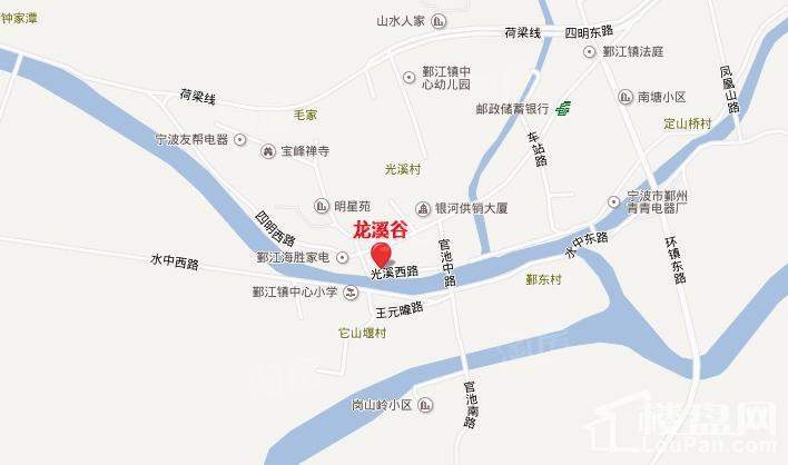 龙溪谷位置图