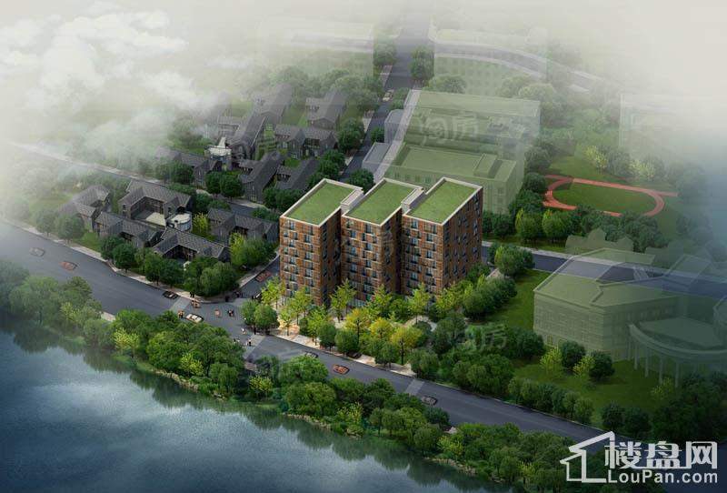 信达中建黉河街27院实景图