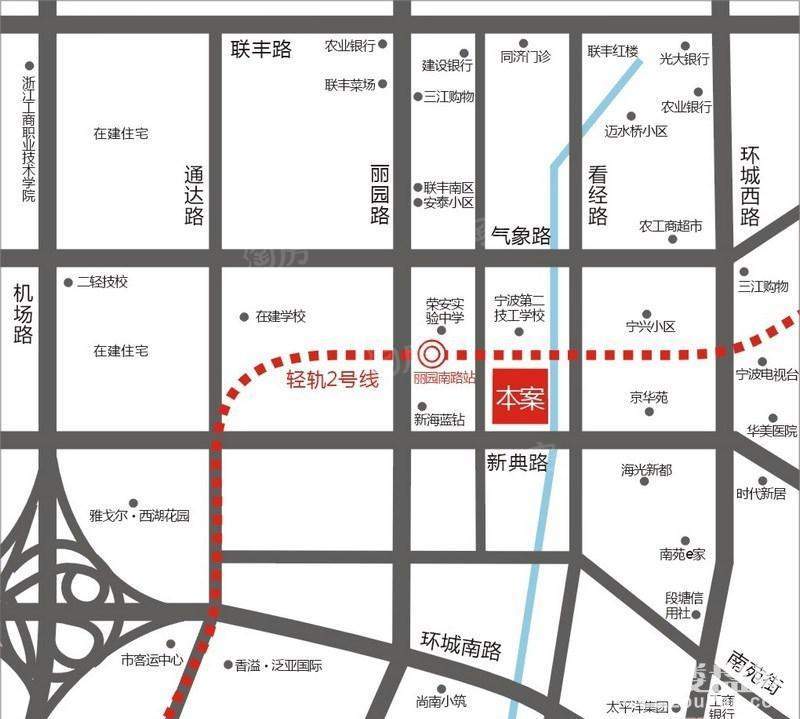 水茂华园位置图
