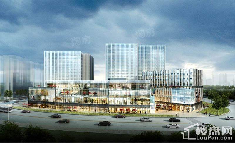 世茂日湖中心效果图