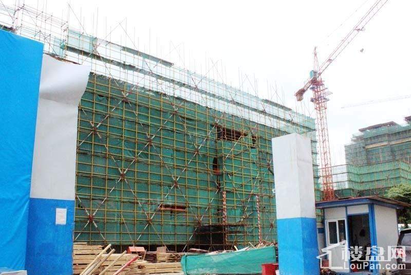 世茂日湖中心实景图