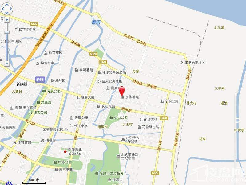京华茗苑位置图