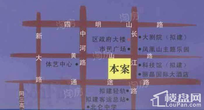 富邦世纪商业广场位置图