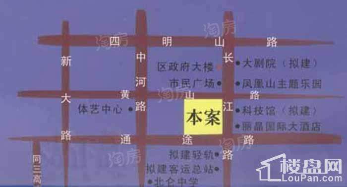 富邦世纪商业广场位置图