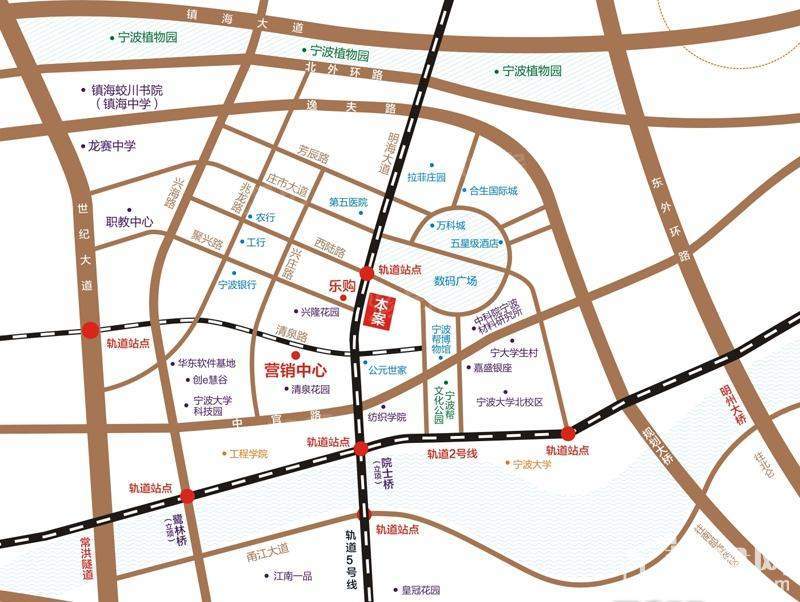 斯玛特公寓位置图