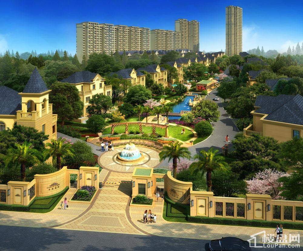 香堤意墅效果图