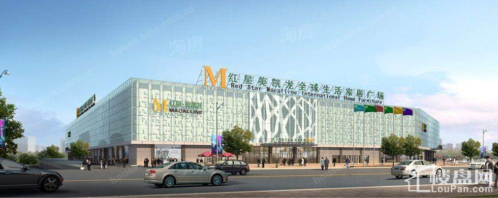 金华亿都建材城效果图