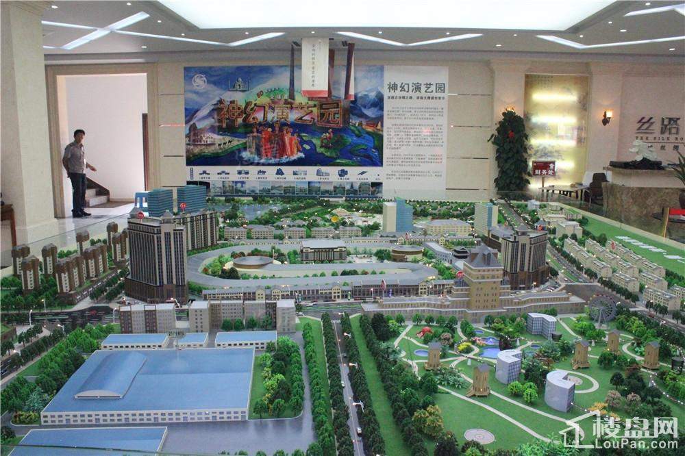 丝路风情街实景图