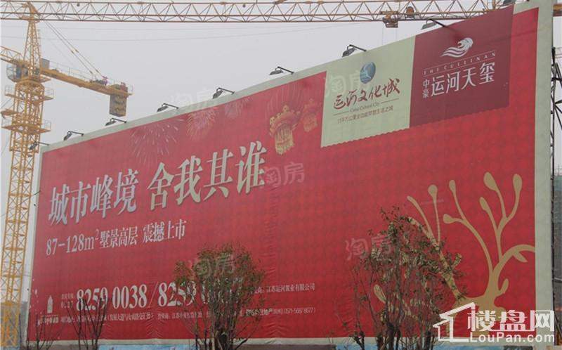 运河天玺实景图