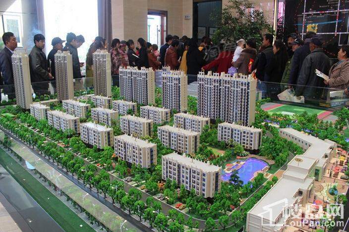 双虎华域名城实景图