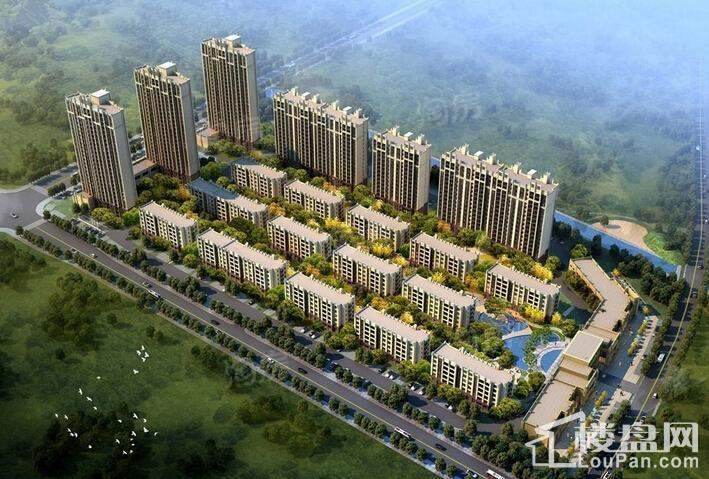 双虎华域名城效果图