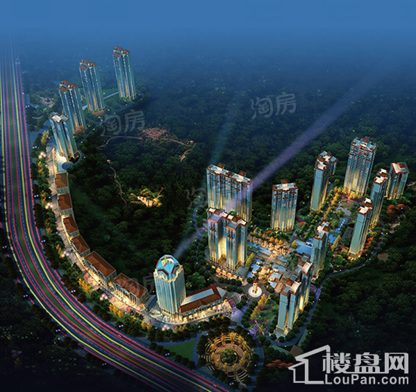 大地碧海龙庭效果图