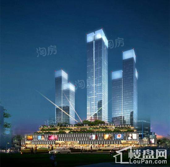 南宁恒大国际中心效果图