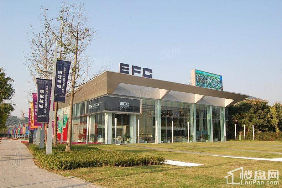 欧美金融城实景图