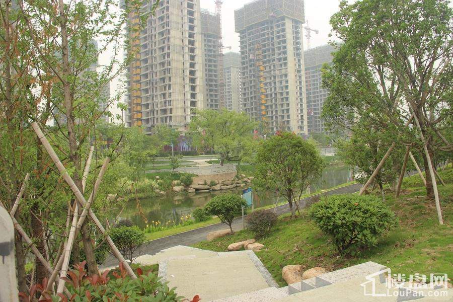 欧美金融城实景图