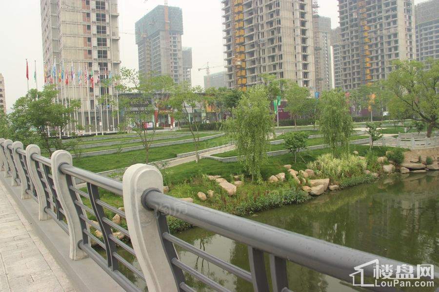 欧美金融城实景图