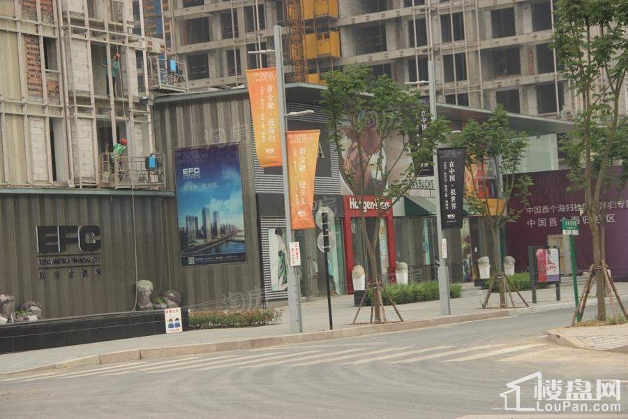 欧美金融城实景图