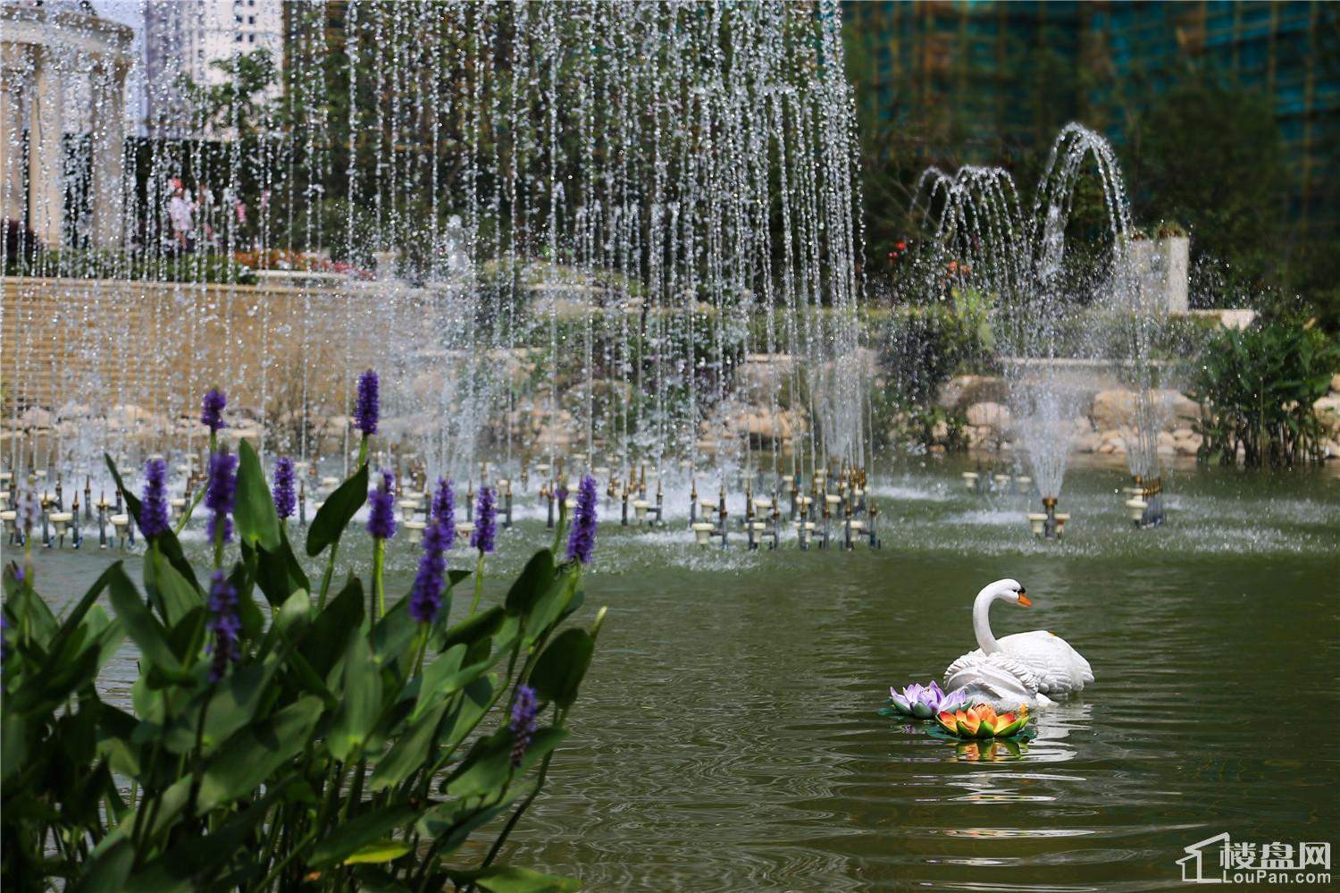 湖海城市花园实景图
