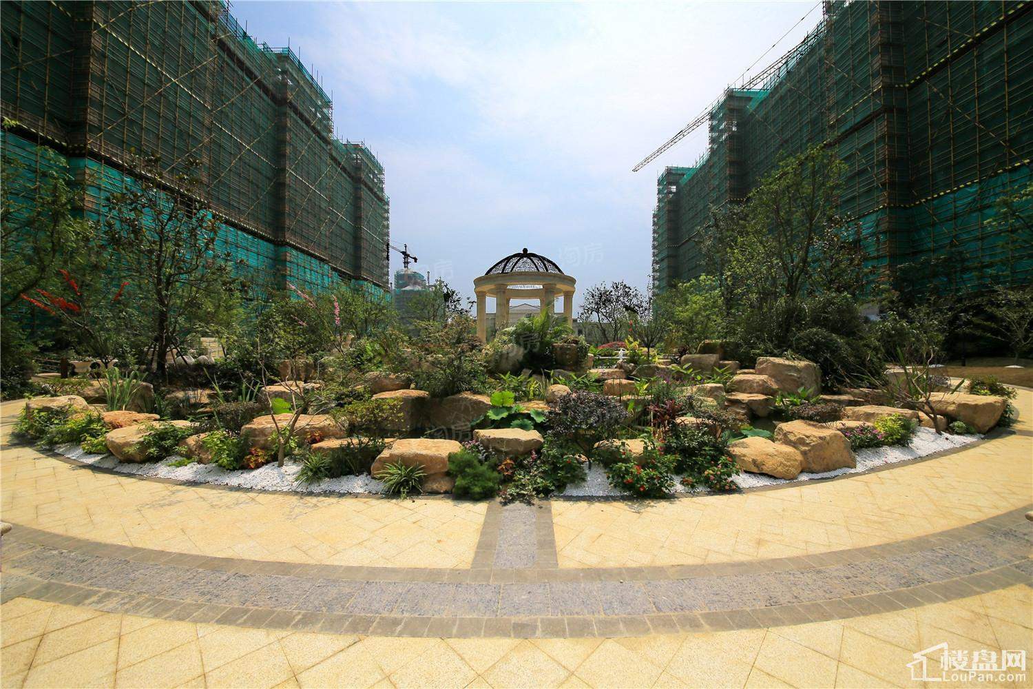 湖海城市花园实景图