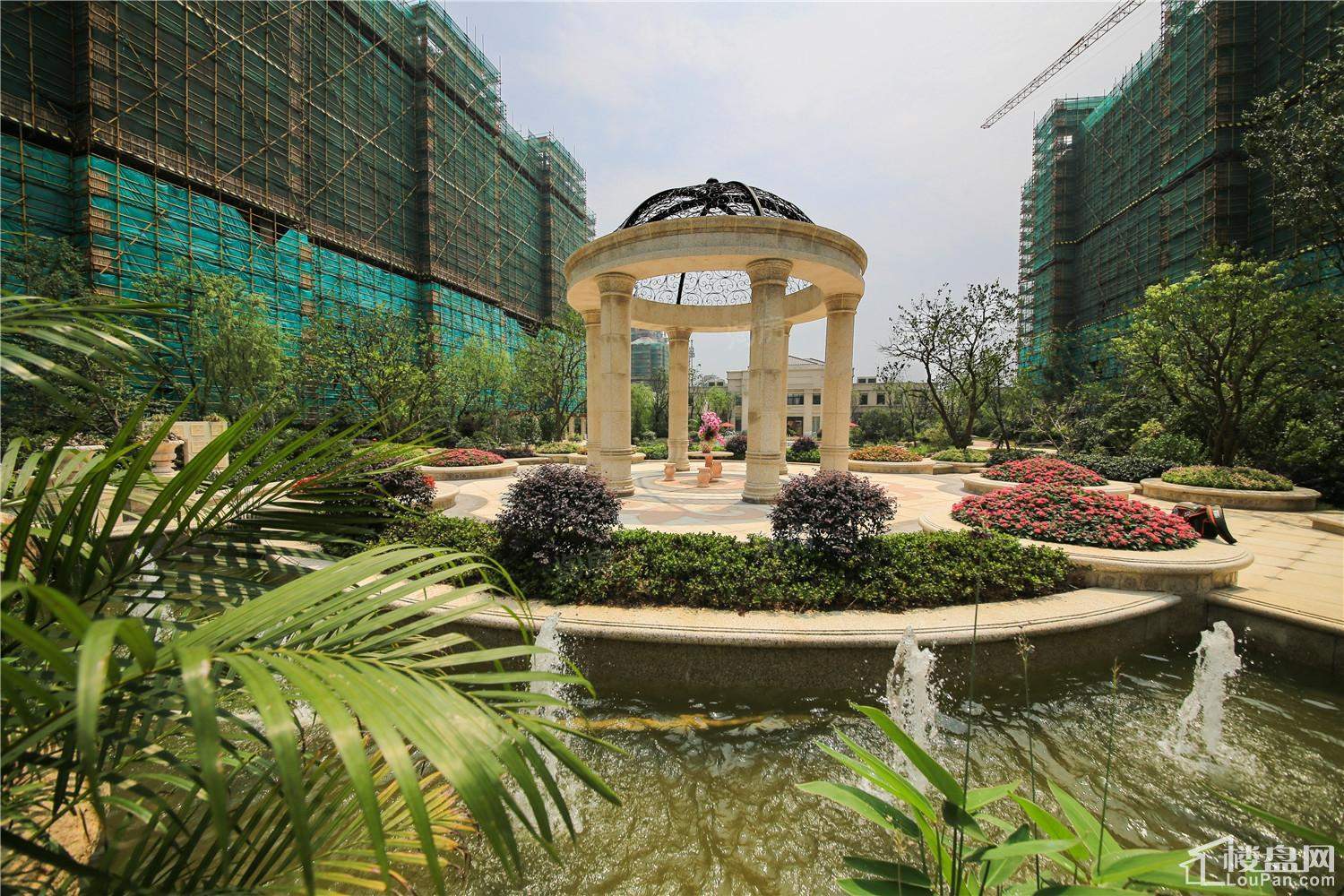 湖海城市花园实景图