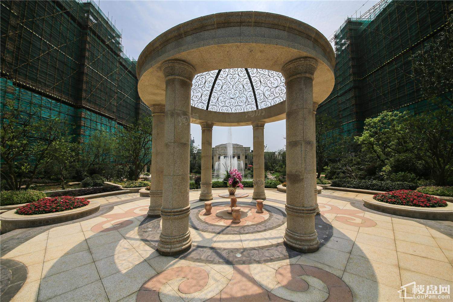 湖海城市花园实景图