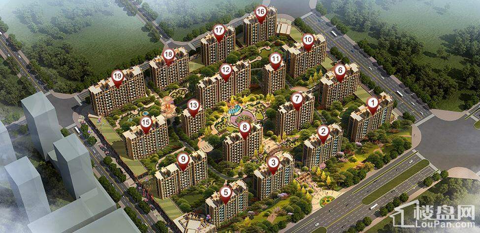 金报步阳华府效果图