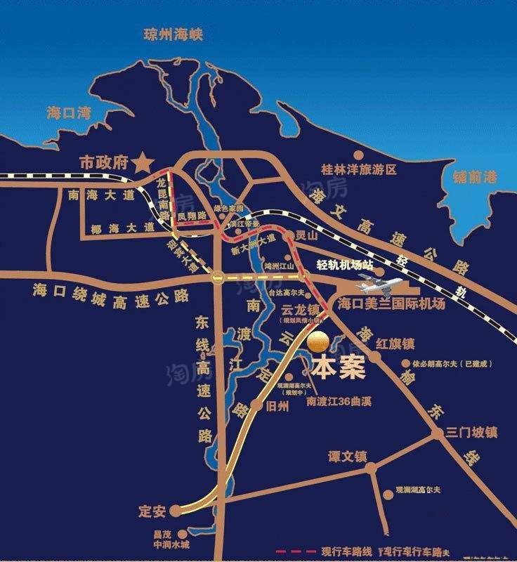 南国威尼斯城位置图