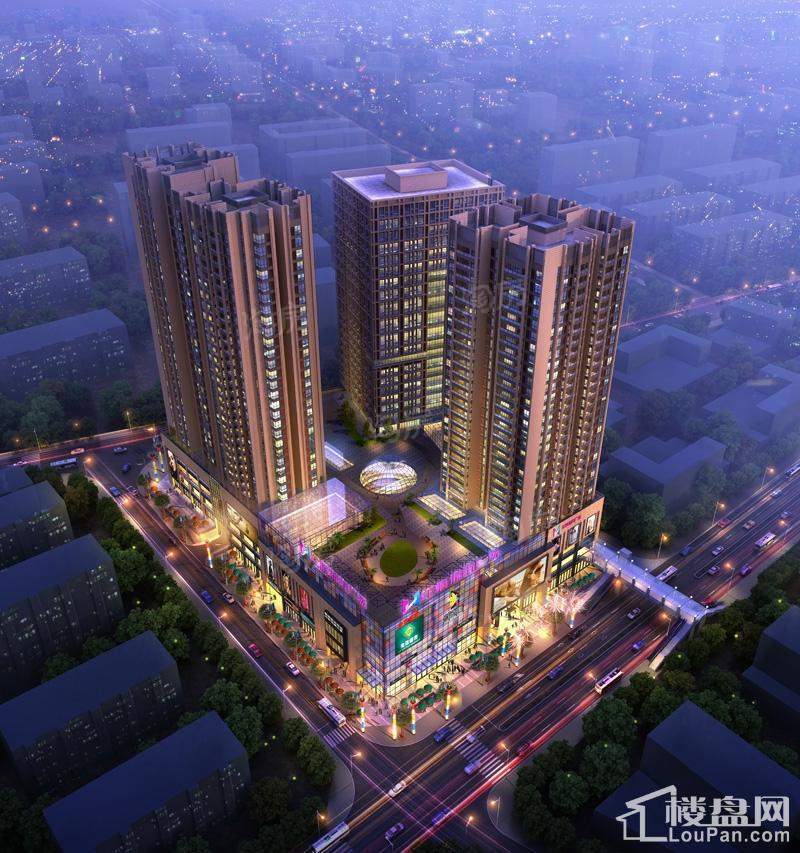 红枫城市广场效果图
