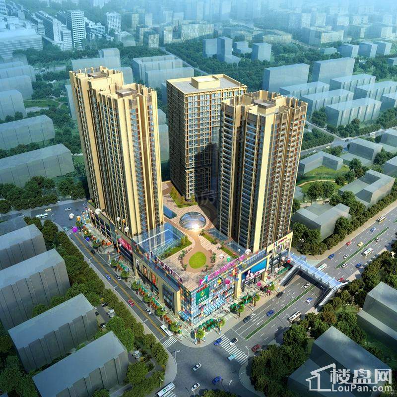 红枫城市广场效果图