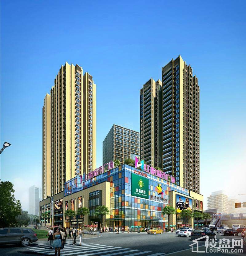 红枫城市广场效果图