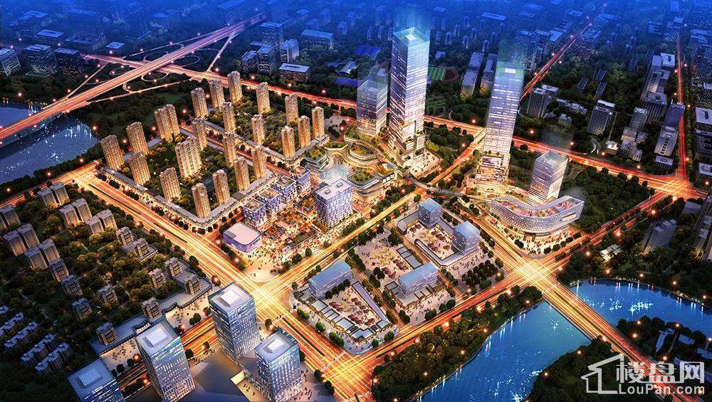 绿地中央广场效果图