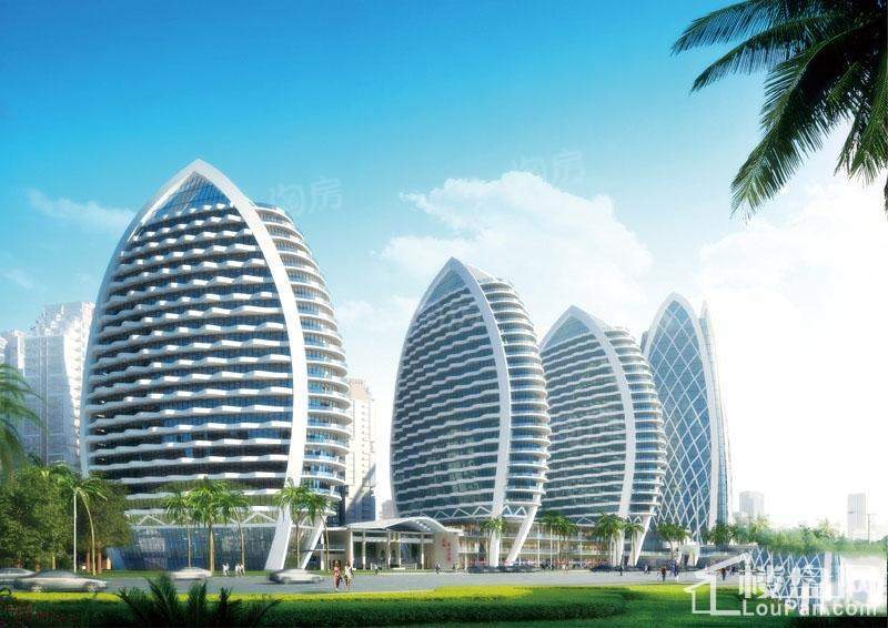 老城后海温泉小镇效果图