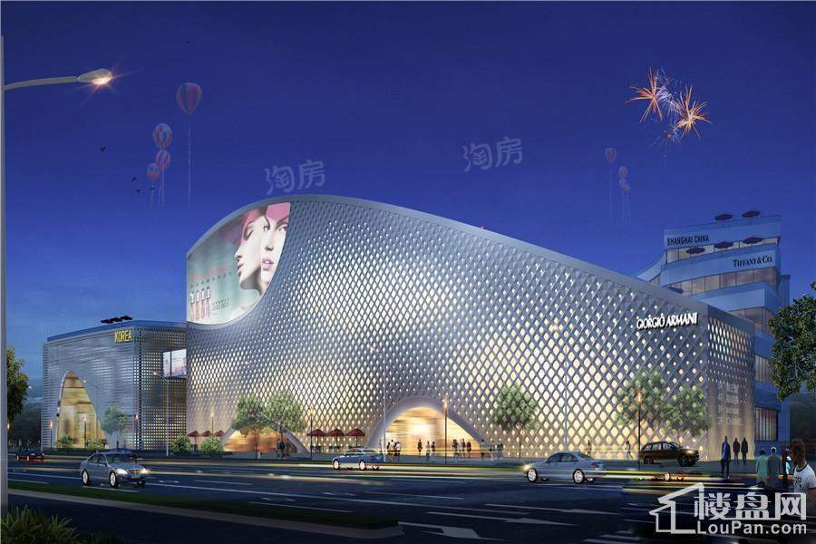 中铁·摩都娱购公园效果图