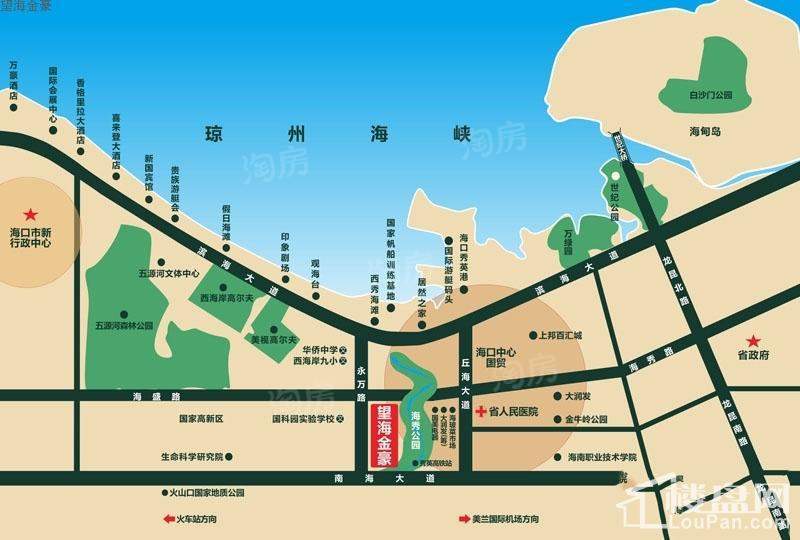 望海金豪位置图