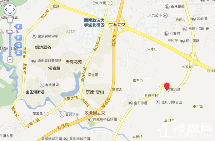 富力湾位置图