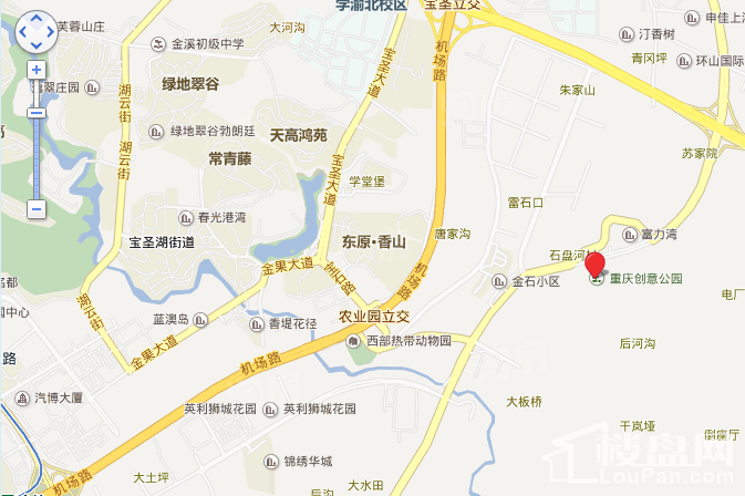 重庆创意公园位置图