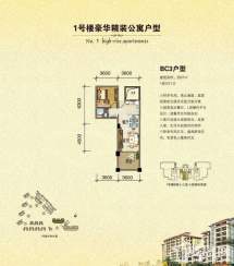 万泉美地1室2厅1卫