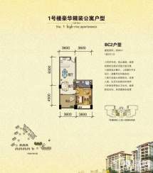 万泉美地1室2厅1卫