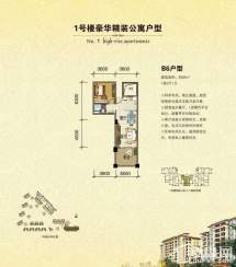 万泉美地1室2厅1卫