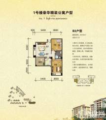 万泉美地2室2厅1卫