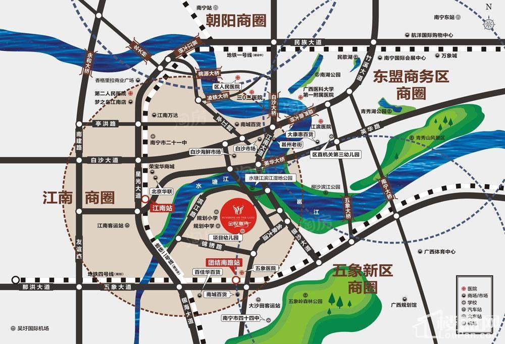 金悦澜湾位置图