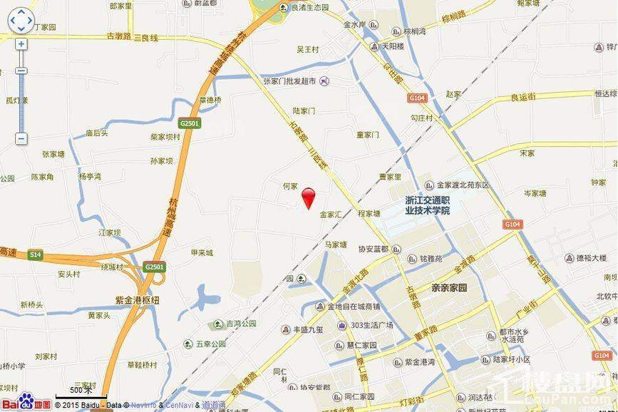 奥克斯缔壹城位置图