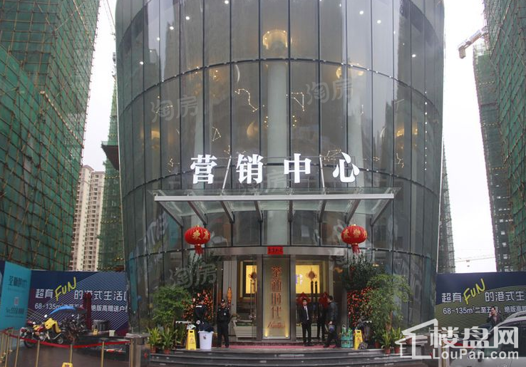 君跃荃新时代花园实景图