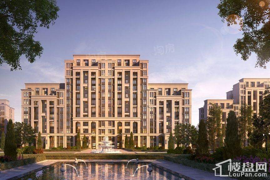 华美翡丽山实景图