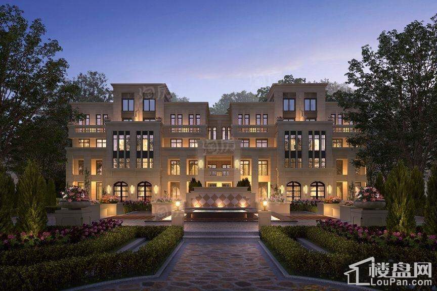 华美翡丽山实景图