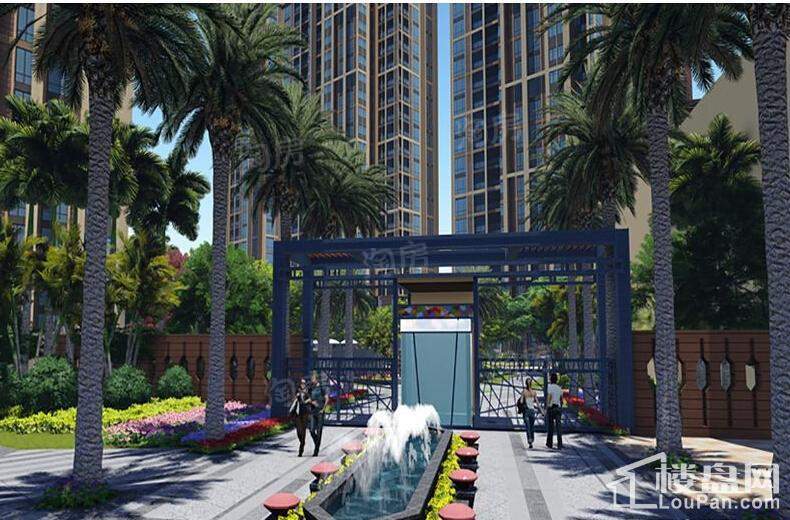 格蓝云天名苑缤纷TOWN效果图