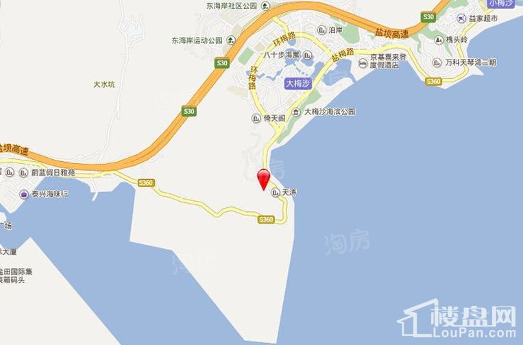 京基天涛轩位置图