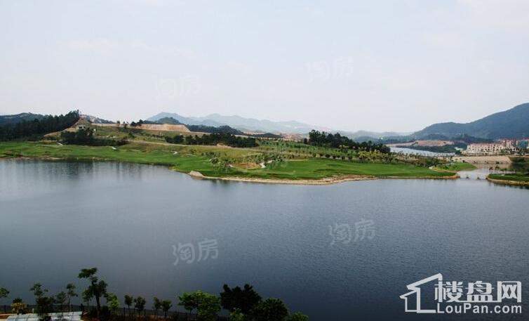 雅居乐白鹭湖实景图